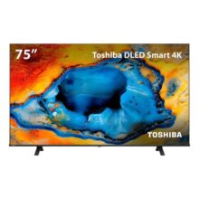 Smart Tv Dled 75 4k Toshiba Vidaa 4 Hdmi 2 Usb Wi-fi Tb033m
