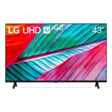 Smart TV LED 43″ Ultra HD 4K LG 43UR781C0SA.BWZ Preto ThinQ AI 3 HDMI 2 USB Wi-Fi Bluetooth HDR10