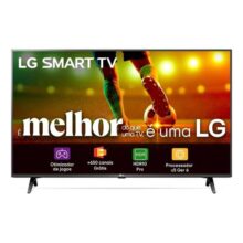 Smart TV LG 43″Full HD, Processador A5 Ger6, AI, Alexa e webOS 23 – 43LR6700PSA