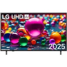 Smart TV LG UHD AI UA75 50 polegadas HDR10 Pro Processador α7 AI Ger 8 webOS 25