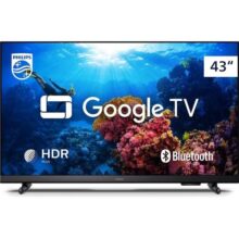 Smart Tv Philips 43″ Full Hd 43pfg6918/78, Google Tv, Comando De Voz, Hdr, 3 Hdmi, Wifi 5g, Bluetooth