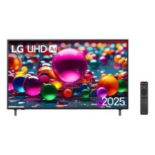 Smart TV Profissional 4K 55″ LG UHD 55AU801 Processador 7 AI Ger8 Super Upscaling Google Cast Alexa Integrado Controle
