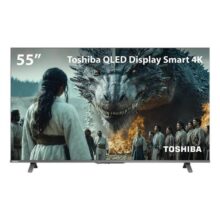 Smart TV Qled 55 4k Toshiba Google Tv 3hdmi 2 usb TB060E