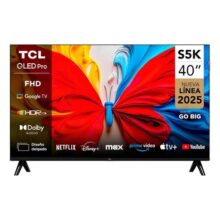 Smart TV TCL 40 Polegadas Full HD QLED S5K WiFi Bluetooth Google TV 2 HDMI HDR10 Dolby Audio 40S5K