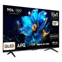 Smart Tv Tcl 55 Polegadas Qled 4k P7k Wifi Bluetooth Google Tv Hdr10+ Dolby Atmos Dolby Vision 55p7k