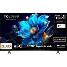 Smart TV TCL 85 Polegadas QLED 4K P7K WiFi Bluetooth Google TV HDR10+ Dolby Atmos Dolby Vision 85P7K