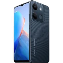Smartphone Infinix SMART 7 3GB RAM 64GB Armazenamento, Câmera Dupla 13MP, Tela 6,6” HD+, Bateria de 5000mAh, Dual Chip – Preto