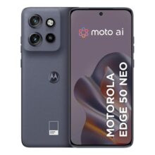 Smartphone Motorola Edge 50 Neo 5G – 256GB 16GB (8GB RAM+8GB Ram Boost) 50MP Sony Camera Moto AI Ultrarresistencia militar – Grisaille Vegan Leather