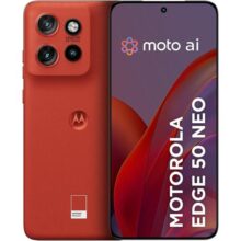 Smartphone Motorola Edge 50 Neo 5G – 256GB 16GB (8GB RAM+8GB Ram Boost) 50MP Sony Camera Moto AI Ultrarresistencia militar – Poinciana Vegan Leather