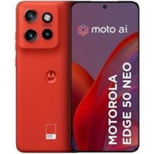 Smartphone Motorola Edge 50 Neo 5G – 256GB 16GB (8GB RAM+8GB Ram Boost) 50MP Sony Camera Moto AI Ultrarresistencia militar – Poinciana Vegan Leather