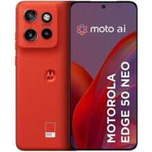 Smartphone Motorola Edge 50 Neo 5G – 256GB 16GB (8GB RAM+8GB Ram Boost) 50MP Sony Camera Moto AI Ultrarresistencia militar – Poinciana Vegan Leather
