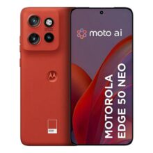 Smartphone Motorola Edge 50 Neo 5g – 256gb 16gb Ram Boost 50mp Sony Camera Moto Ai Ip68 Nfc – Poinciana Vegan Leather