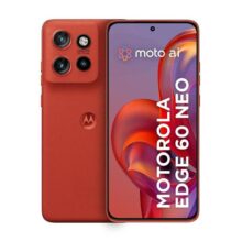 Smartphone Motorola Edge 60 Neo 5G – 256GB 24GB (12GB RAM + 12GB Ram Boost) 50MP Sony Camera Moto AI e tela 1.5K Super HD – Vermelho