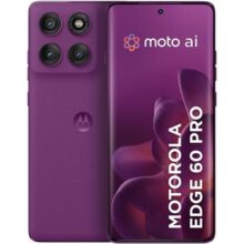 Smartphone Motorola Edge 60 PRO 5G – 256GB 24GB (12GB RAM+12GB Ram Boost) Tela Quad-Curve moto AI 50MP Sony Camera ultrarresistencia militar IP68 + IP69 – Violeta