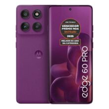 Smartphone Motorola Edge 60 Pro 5g – 256gb 24gb (12gb Ram+12gb Ram Boost) Tela Quad-curve Moto Ai 50mp Sony Camera Ultrarresistencia Militar Ip68 + Ip69 – Violeta