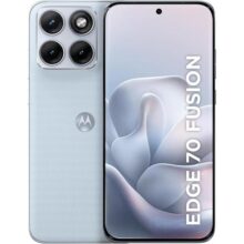 Smartphone Motorola Edge 70 Fusion 5G – 256GB 24GB (8GB RAM + 16GB RAM Boost), camera 50MP Sony Lytia 710, Tela 1.5K extreme Amoled 144hz – Branco