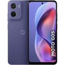 Smartphone Motorola Moto g05-128GB 12GB (4GB RAM + 8GB Ram Boost) e Camera 50MP com AI Bateria de 5200 mAh Tela 6.7″ com Superbrilho – Violeta