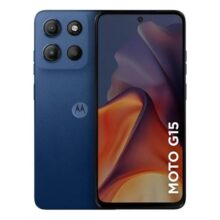 Smartphone Motorola Moto G15 – 128gb 12gb (4gb Ram+8gb Ram Boost) E Camera 50mp Com Ai E Night Vision Bateria De 5200 Mah Tela Fhd+ 6.7 Com Superbrilho Nfc Azul Marino