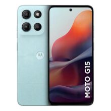 Smartphone Motorola Moto G15 – 128gb 12gb (4gb Ram+8gb Ram Boost) E Camera 50mp Com Ai E Night Vision Bateria De 5200 Mah Tela Fhd+ 6.7 Com Superbrilho Nfc Azul Claro