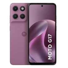 Smartphone Motorola Moto G17 4g – 128gb 12gb (4gb Ram + 8gb Ram Boost) Camera 50mp Sony Lytia 600, Tela Fhd+ 60hz, Bateria 5200 Mah – Rosa