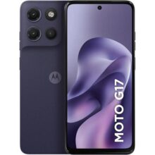Smartphone Motorola Moto G17 4G – 128GB 12GB (4GB RAM + 8GB RAM Boost) camera 50MP Sony Lytia 600, tela FHD+ 60hz, bateria 5200 mAh – Roxo