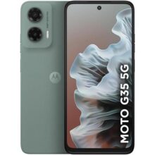 Smartphone Motorola Moto g35 5G – 256GB 12GB (4GB RAM+8GB Ram Boost) e Camera 50MP com AI NFC Tela 6.7″ com Superbrilho – Cinza Vegan Leather