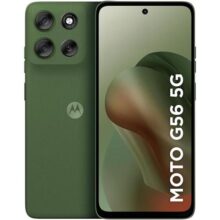 Smartphone Motorola Moto g56 5G – 256GB 24GB (8GB RAM+16GB Ram Boost) e 50MP Sony Lytia 600 Camera Ultrarresistencia militar IP68 + IP69 – Verde