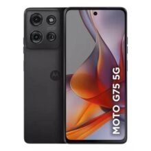 Smartphone Motorola Moto g75 5G – 256GB 16GB (8GB RAM+8GB Ram Boost) e 50MP Sony Lytia 600 Camera Moto AI Ultrarresistencia militar – Preto