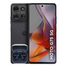 Smartphone Motorola Moto g75 5G + Moto Buds – 256GB 16GB (8GB RAM+8GB Ram Boost) e 50MP Sony Lytia 600 Camera Moto AI Ultrarresistencia militar – Pret