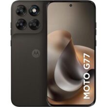 Smartphone Motorola Moto G77 5G – 256GB 24GB (8GB RAM + 16GB RAM Boost) camera 108MP Ultra-Pixel, tela 1.5K extreme Amoled 120hz, ultrarresistente – Marrom