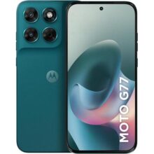 Smartphone Motorola Moto G77 5g – 256gb 24gb (8gb Ram + 16gb Ram Boost) Camera 108mp Ultra-pixel, Tela 1.5k Extreme Amoled 120hz, Ultrarresistente – Verde Escuro