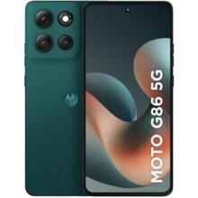 Smartphone Motorola Moto g86 5G – 512GB 24GB (8GB RAM+16GB Ram Boost) Tela 1.5K pOLED, 50MP Sony camera OIS Moto AI, videos em 4K, IP68 + IP69 – Verde Escuro