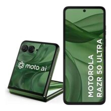 Smartphone Motorola Razr 50 Ultra – 512GB 24GB (12GB RAM+12GB Ram Boost) Tela dobrável 6,9″ pOLED e externa 4” Moto AI camera IPX8