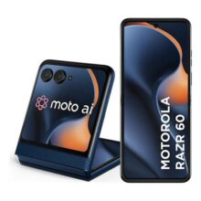 Smartphone Motorola Razr 60 – 256gb 24gb (12gb Ram+12gb Ram Boost) Tela Dobrável 6,9 Poled E Externa 3,6 Moto Ai Camera Ip48 – Azul Marinho
