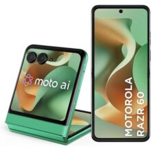 Smartphone Motorola Razr 60-256GB 24GB (12GB RAM+12GB Ram Boost) Tela dobrável 6,9″ pOLED e externa 3,6” Moto AI camera IP48 – Verde