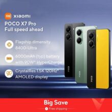 Smartphone POCO X7 Pro Dimensity 8400-Ultra 6000mAh 50MP 8GB 256GB