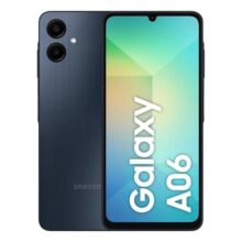 Smartphone Samsung Galaxy A06 4G 128GB 4GB RAM Dual Chip Câmera Traseira 50+2MP Frontal 8MP Tela 6,7″ Android 14.0 Azul Escuro
