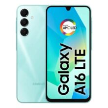 Smartphone Samsung Galaxy A16 256gb + 8gb Ram Câmera De Até 50mp Tela 6.7 Nfc Ip54 Bateria 5000 Mah Verde Claro