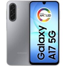 Smartphone Samsung Galaxy A17 5G, 128GB, 4GB, 50MP Tela 6.7″ – Cinza