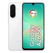 Smartphone Samsung Galaxy A26 5g 256gb, 8gb Ram, Câmera De 50mp, Ip67, Tela Super Amoled 6.7 , Nfc – Branco