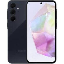 Smartphone Samsung Galaxy A35 5G (128GB/ 6GB/ Cam Tripla até 50MP/ Selfie 13MP/ Tela SuperAMOLED 6.6 120Hz) Azul Escuro