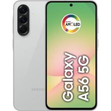 Smartphone Samsung Galaxy A56 5G 128GB, 8GB RAM, Câmera 50MP, IP67, Super AMOLED 6.7″, Recursos AI, Cinza