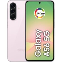 Smartphone Samsung Galaxy A56 5G 256GB, 8GB RAM, Câmera 50MP, IP67, Super AMOLED 6.7″, Recursos AI, Rosa