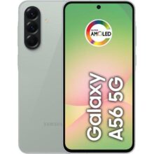 Smartphone Samsung Galaxy A56 5G 256GB, 8GB RAM, Câmera 50MP, IP67, Super AMOLED 6.7″, Recursos AI, Verde