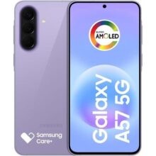 Smartphone Samsung Galaxy A57 5G 128GB, 8GB RAM, Câmera Tripla de até 50MP OIS, Selfie de 12MP Video HDR, IP68, Tela Super AMOLED 6.7″, NFC, Recursos AI, Até 6 Atualizações de Android e Segurança (Lilás)