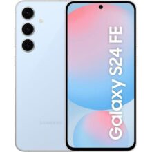 Smartphone Samsung Galaxy S24 FE 5G, 256GB, 8GB RAM, Tela 6.7″, Câmera Tripla 50+12+8MP, Câm. Frontal 10MP, Galaxy AI Azul