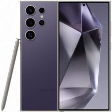 Smartphone Samsung Galaxy S24 Ultra Galaxy AI Selfie de 12MP Tela de 6.8″ 1-120Hz 256GB 12GB RAM – Titânio Violeta