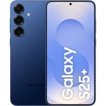 Smartphone Samsung Galaxy S25+ 5G, 256GB, 12GB RAM, Câmera Tripla de 50+12+10, Tela Grande de 6.7″, Azul Marinho
