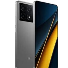 Smartphone Xiaomi Poco X6 Pro, 256GB, 8GB RAM, Câmera Tripla 64MP, Tela 6.67″, Cinza