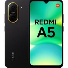 Smartphone Xiaomi Redmi A5 64GB 3GB RAM + 3GB de Ram extendida Dual SIM Tela 6.88″ – Preto Midnight Black Câmera 32MP com IA